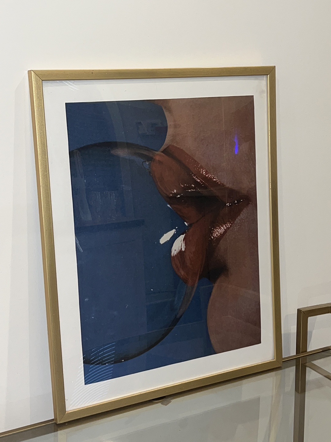Gold Frame with art