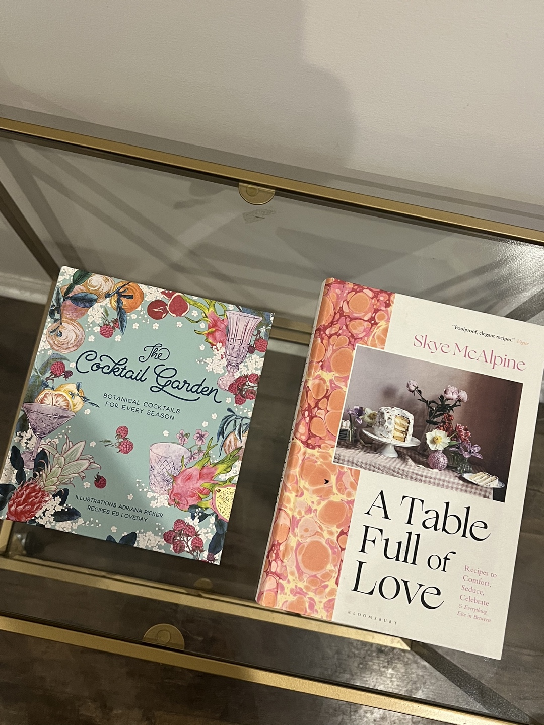 Cookbooks Bundle: The Cocktail Garden & A Table Full of Love