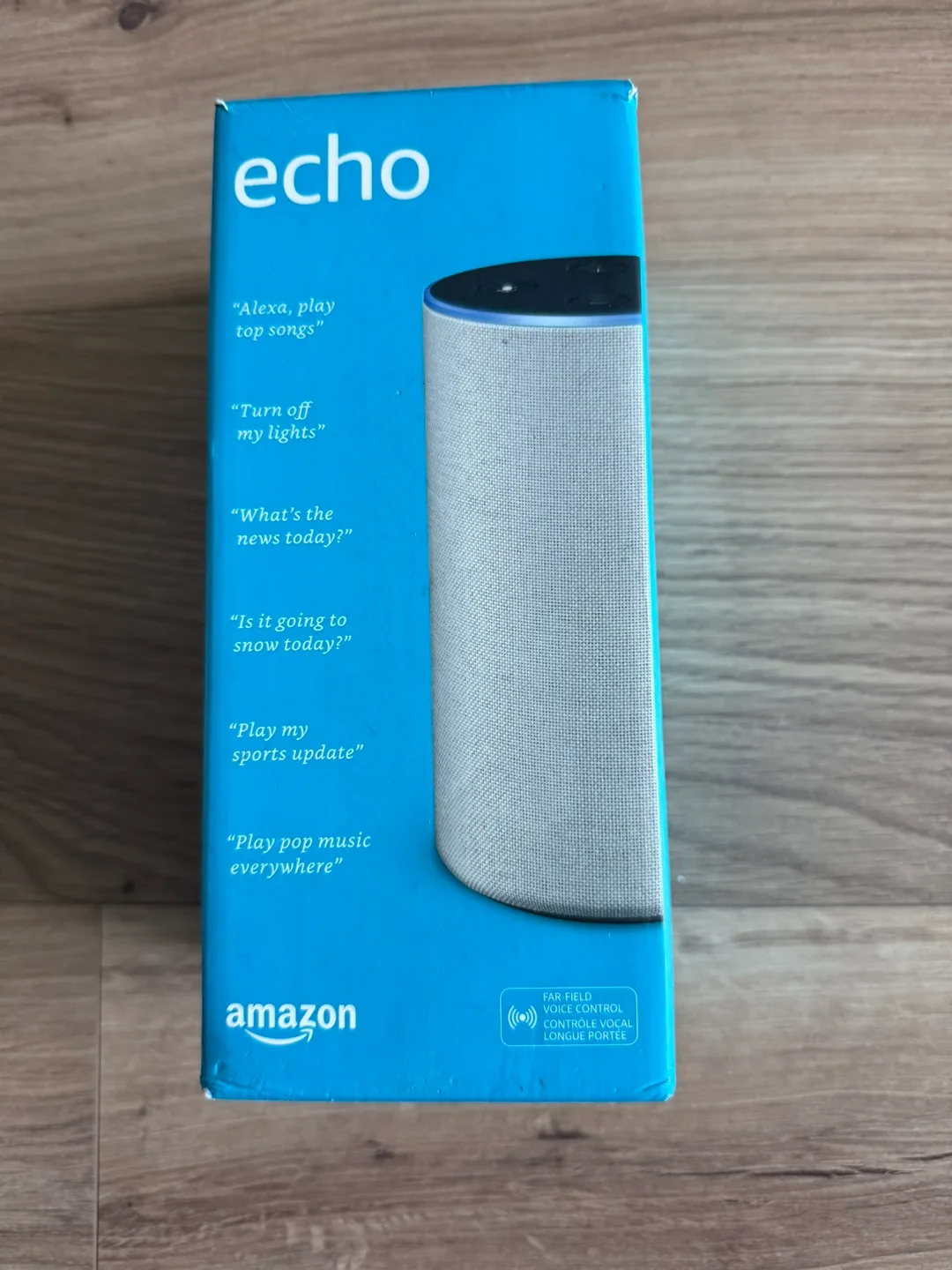 Amazon Echo (2nd Generation) Smart Speaker -  Light Beige thumbnail