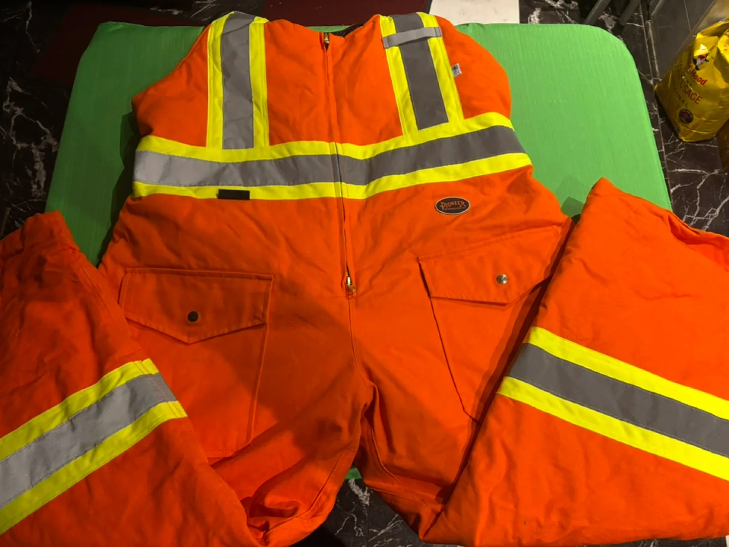 Pioneer  Overall Safety work vest  - High Visibility Orange thumbnail