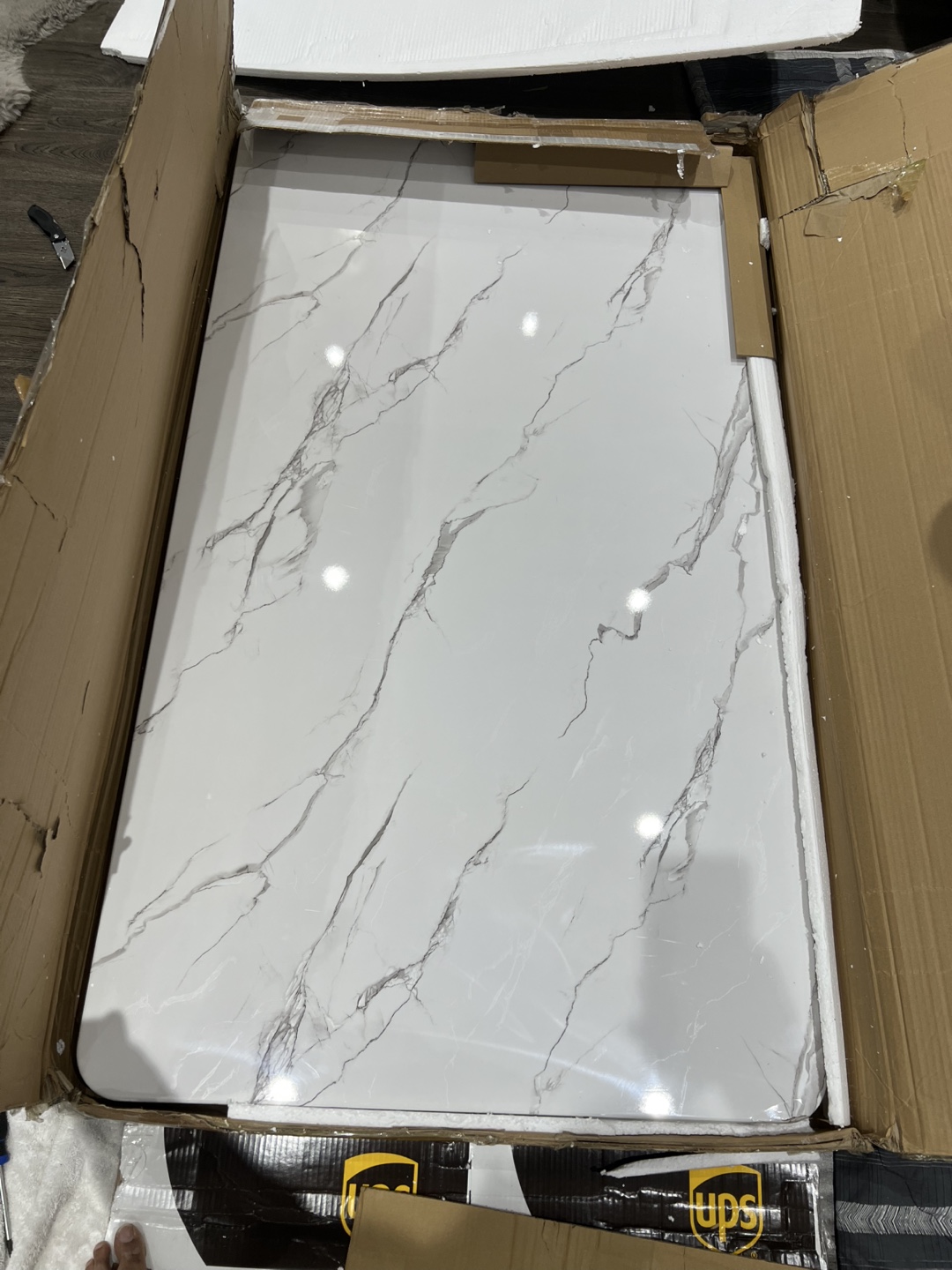 Brand New White Marble Tabletop