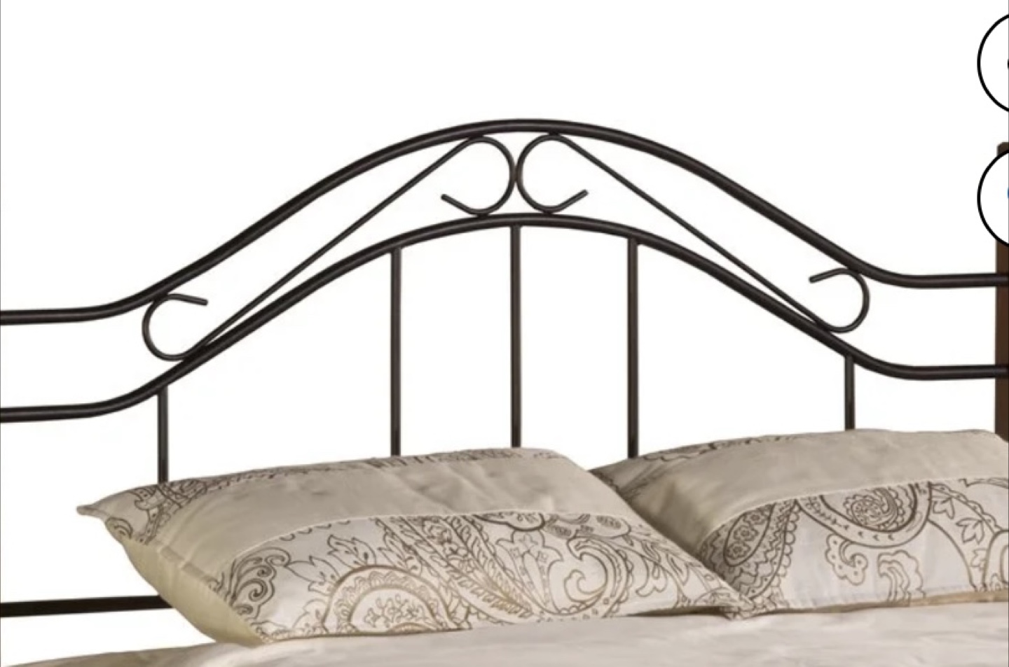 Brand New Metal Headboard - Queen Size