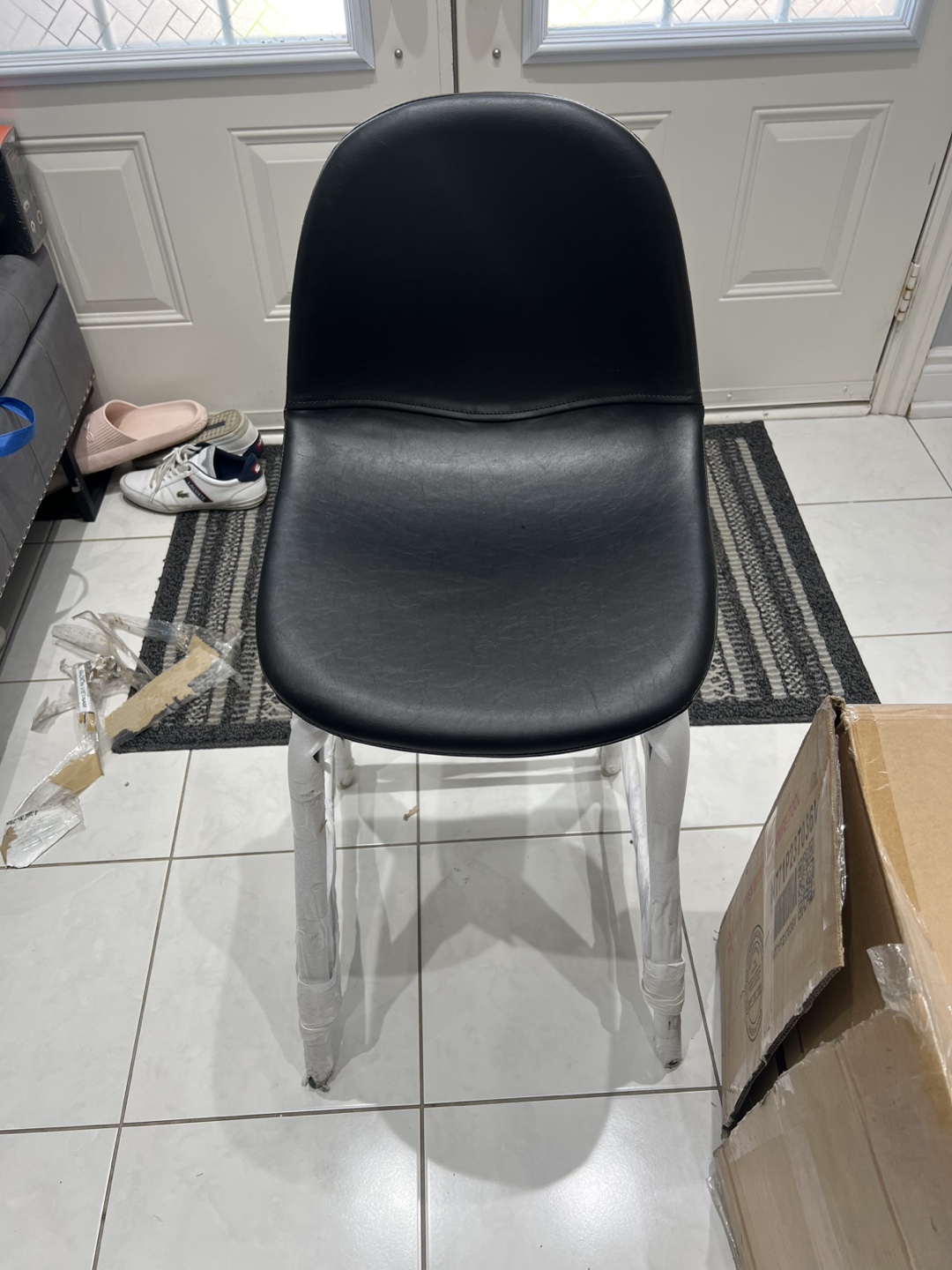 Kody Vegan Leather Bar & Counter Stools (Set of 2) - photo 5
