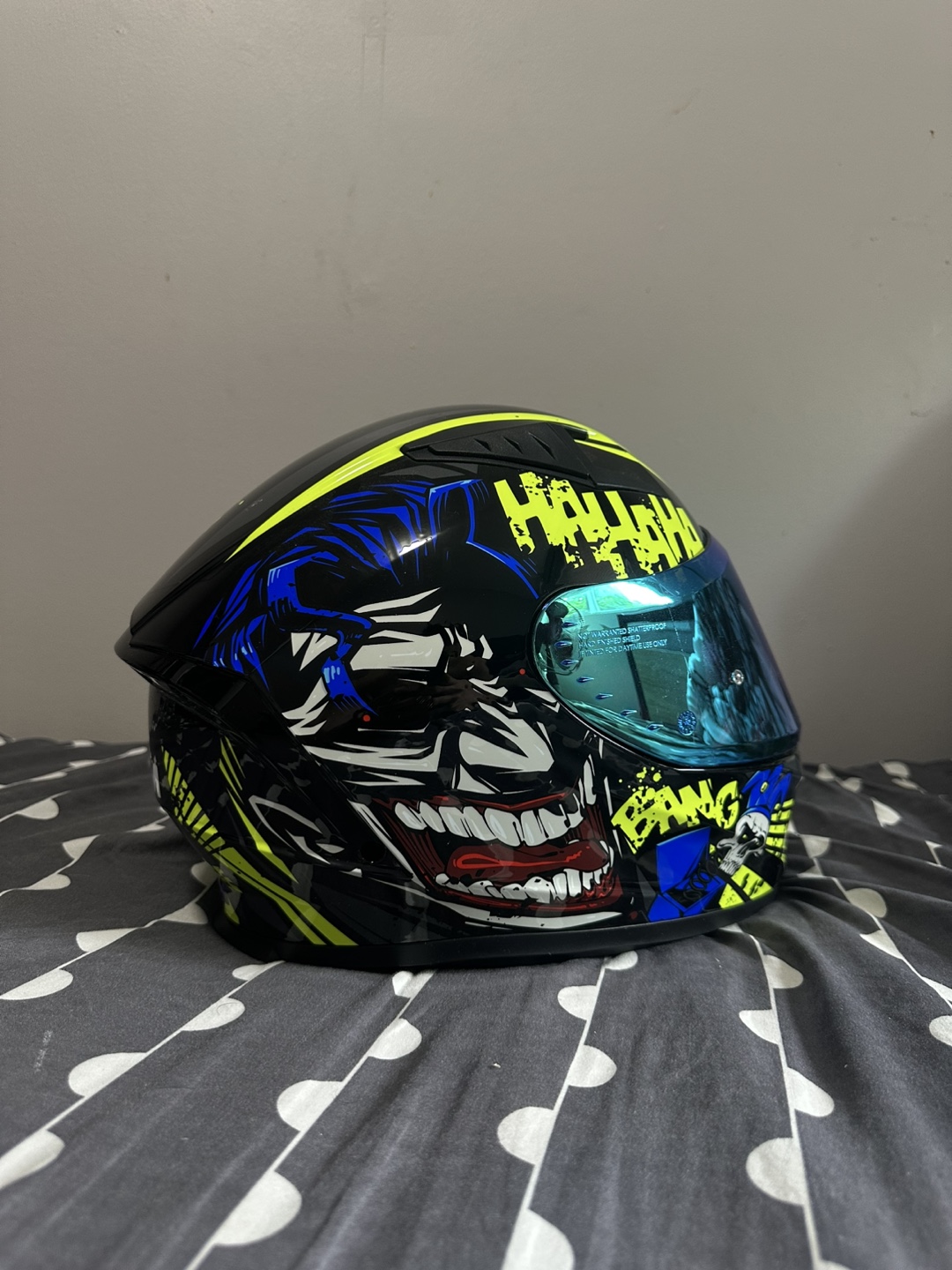 The Joker Motorcycle Helmet - photo 2