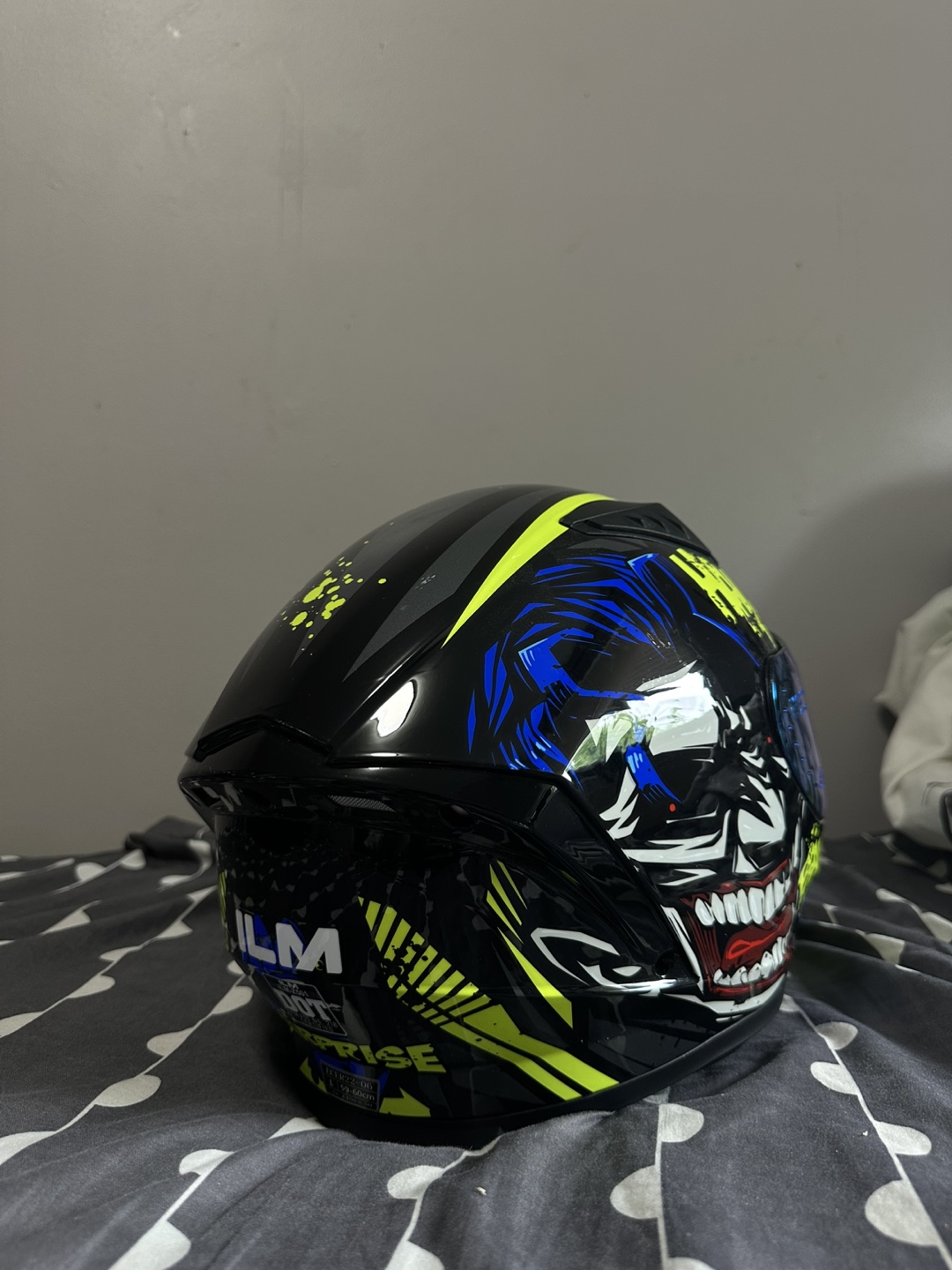 The Joker Motorcycle Helmet - photo 3