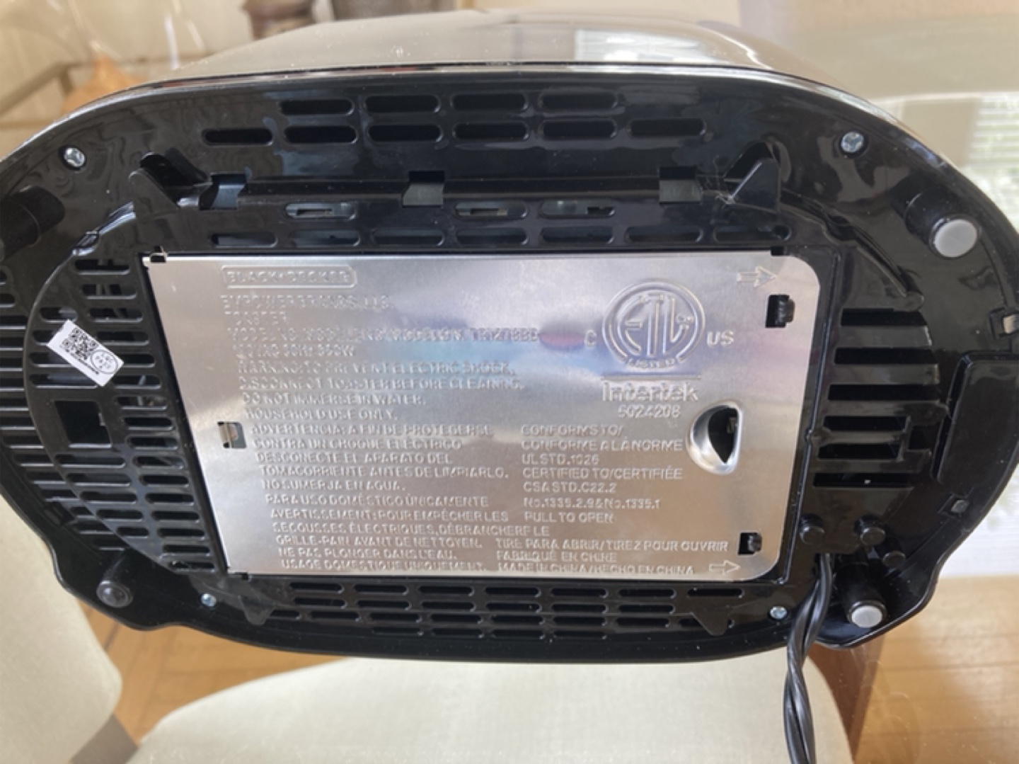 Black + Decker 2-Slice Toaster extra wide slot - photo 3