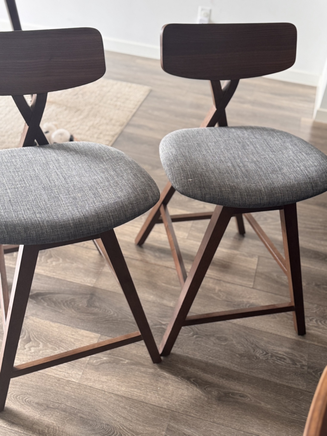 Set of Four Mid-Century Modern Bar Stools - photo 3