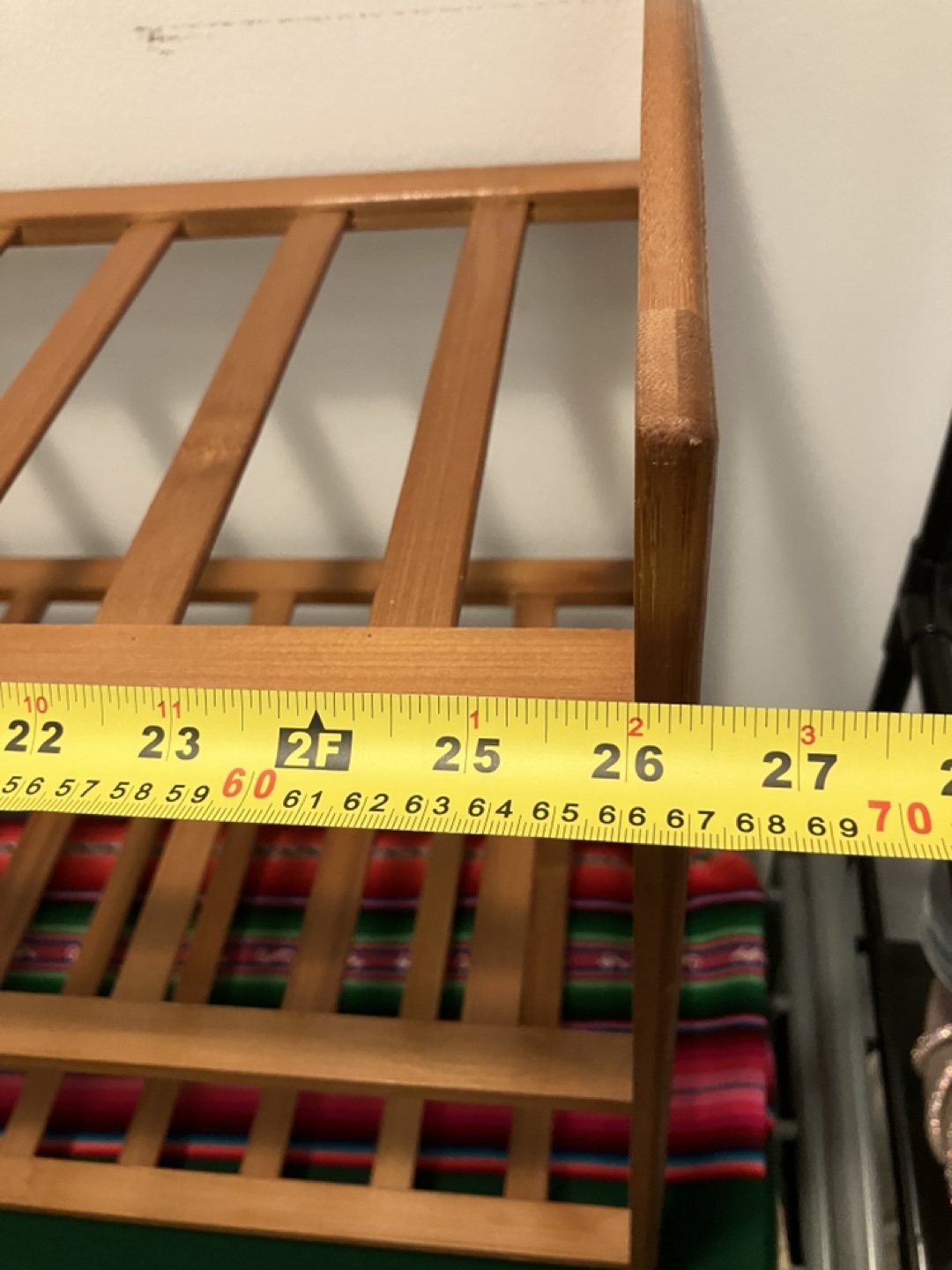 Three-Tier Bamboo Shoe Rack - photo 2