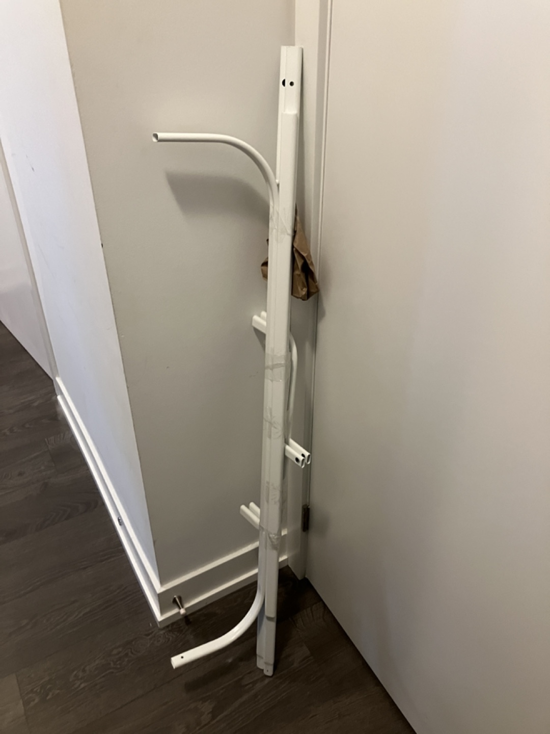 IKEA MULIG Clothes Rack - White - photo 5