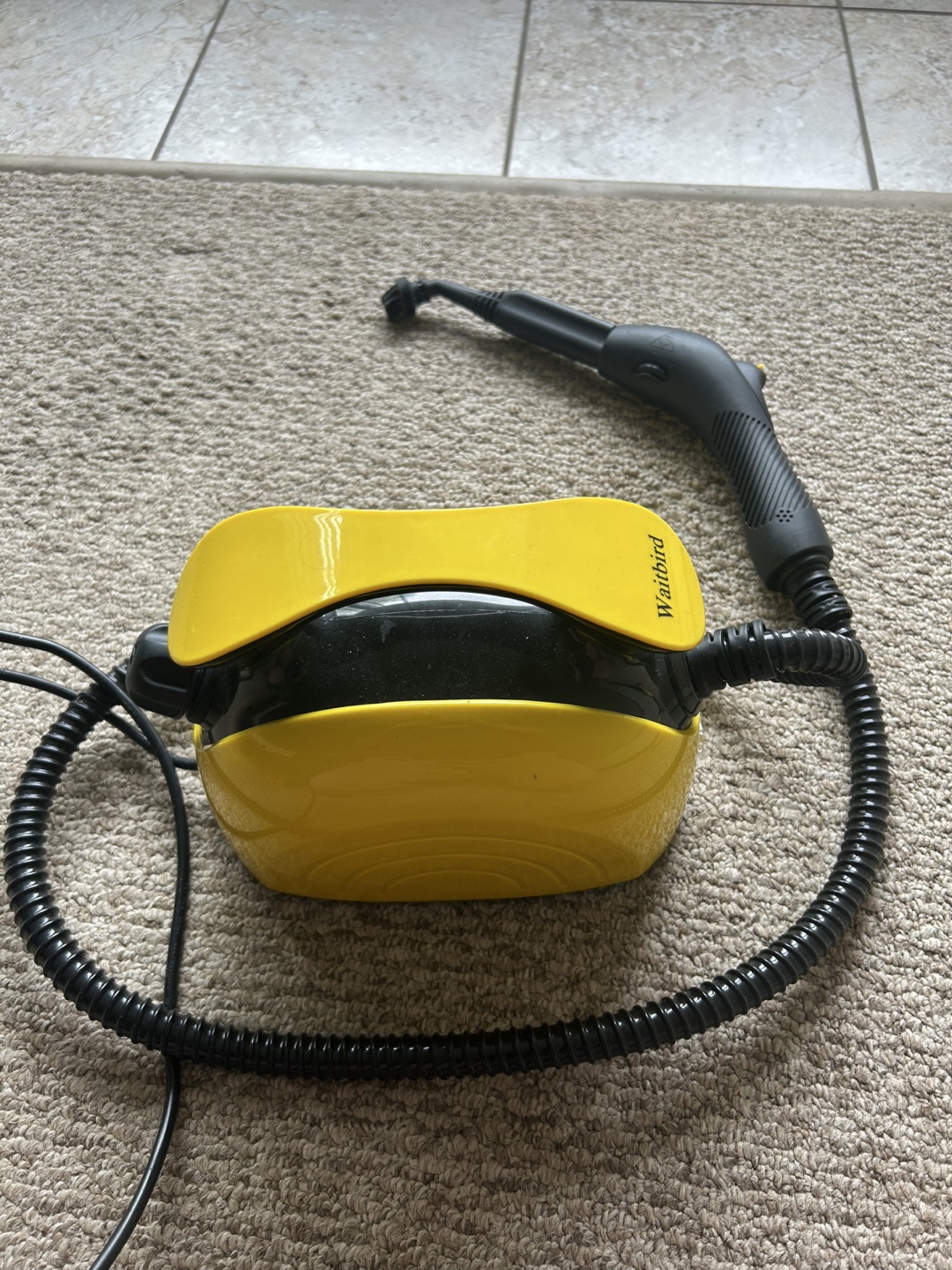 Warbird Portable Steam Cleaner with Attachments