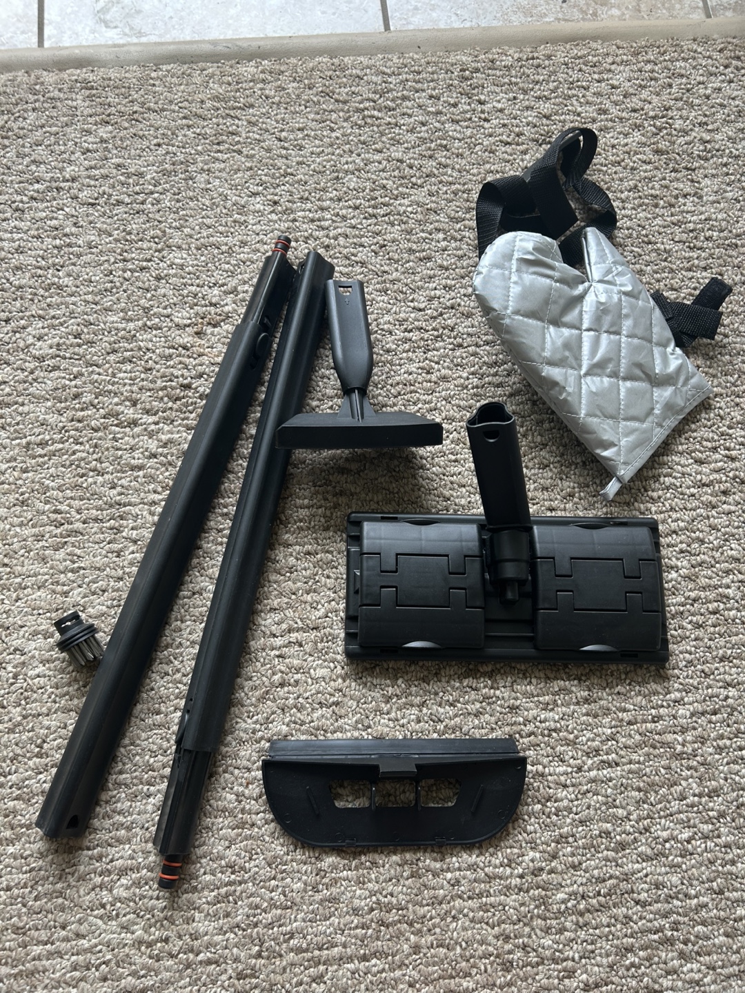 Warbird Portable Steam Cleaner with Attachments - photo 2