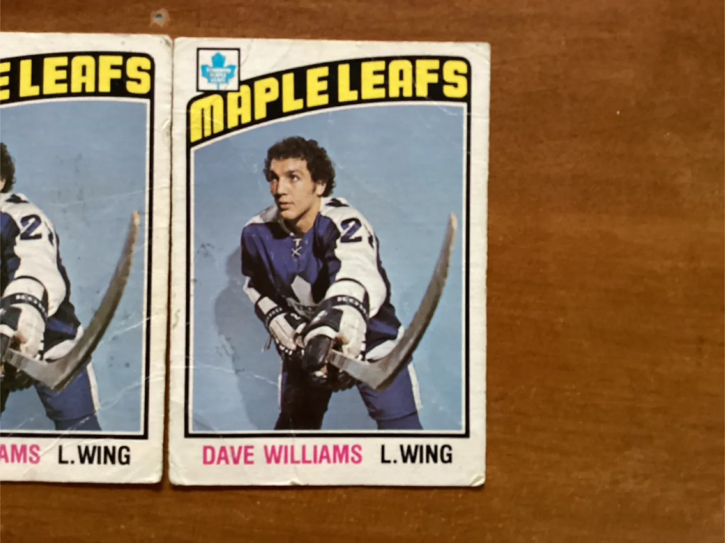 3. 1976-77 O-PEE-CHEE DAVE TIGER WILLIAMS Cards # 373 image indicator(4)