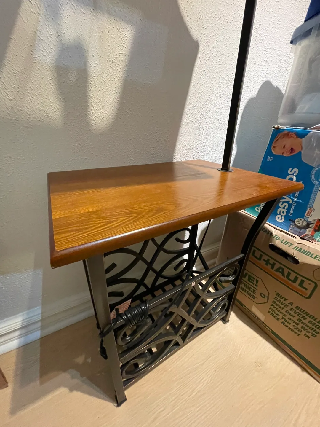 Floor Lamp with Side Table image indicator(2)