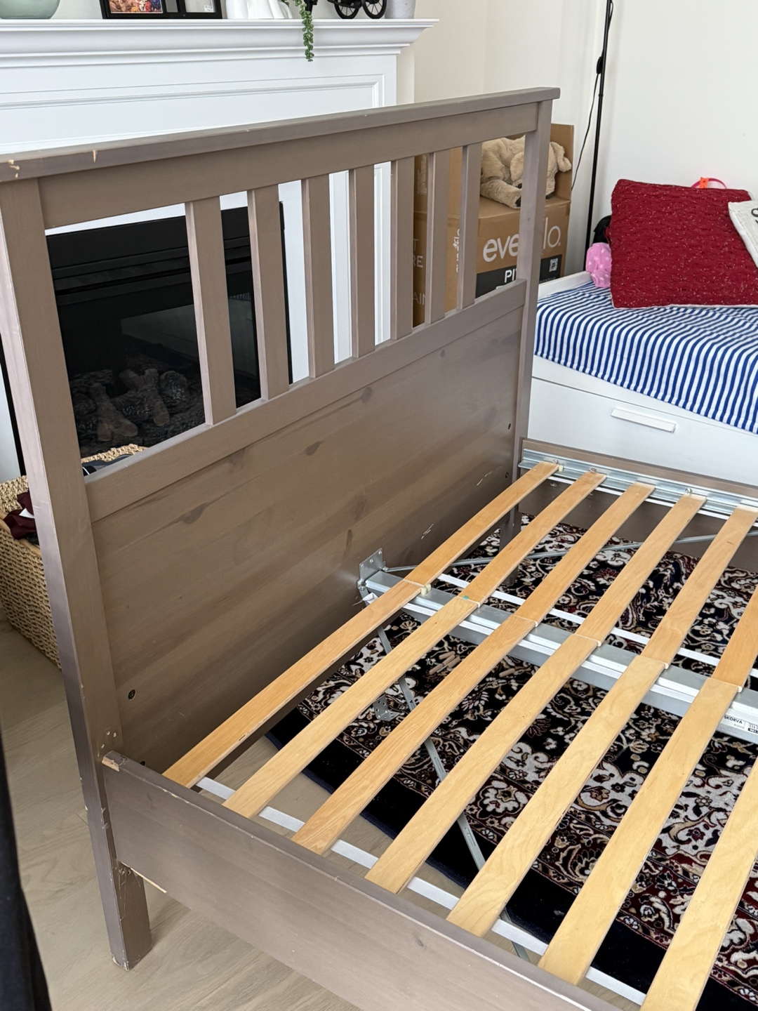 IKEA Double Bed Frame - MALM - photo 2