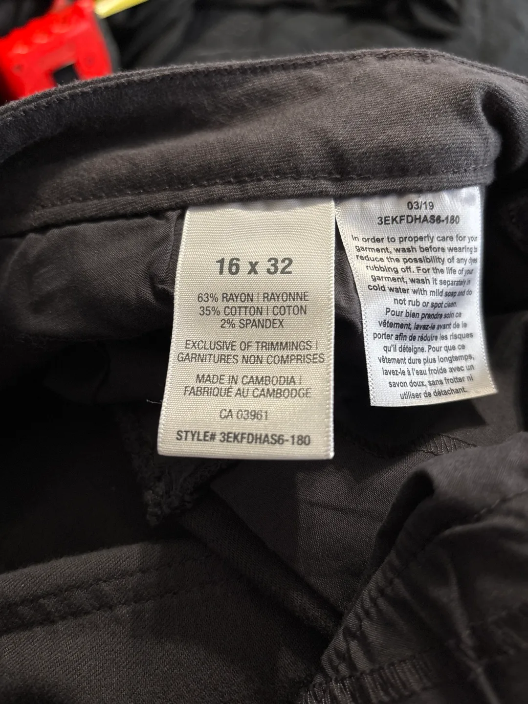 Denver Hayes Hanna Straight Leg Jeans - Size 16 x 32 image indicator(3)