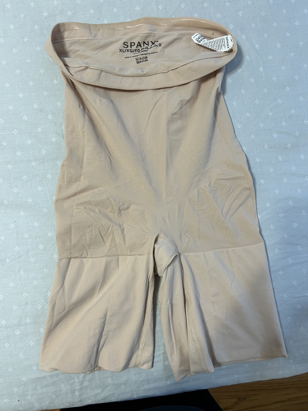 Spanx Power Series High-Waisted Mid-Thigh Shorts - XL