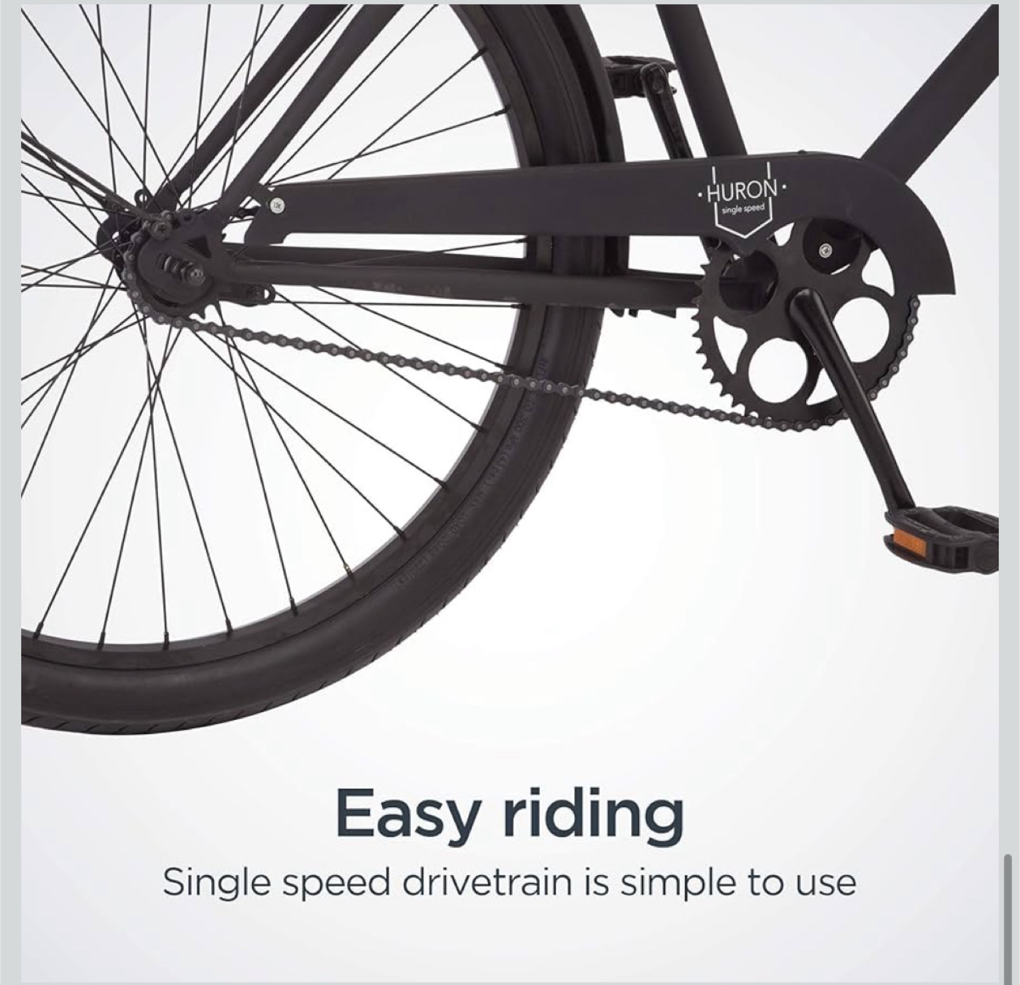 Schwinn Huron Cruiser Bike - Black - photo 5