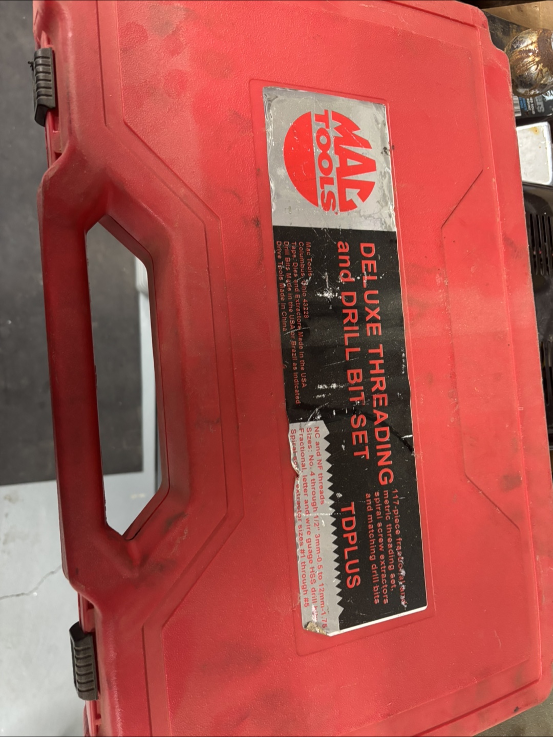 MAC Tools 117-Piece Tap & Die/Drill/Extractor Super Set