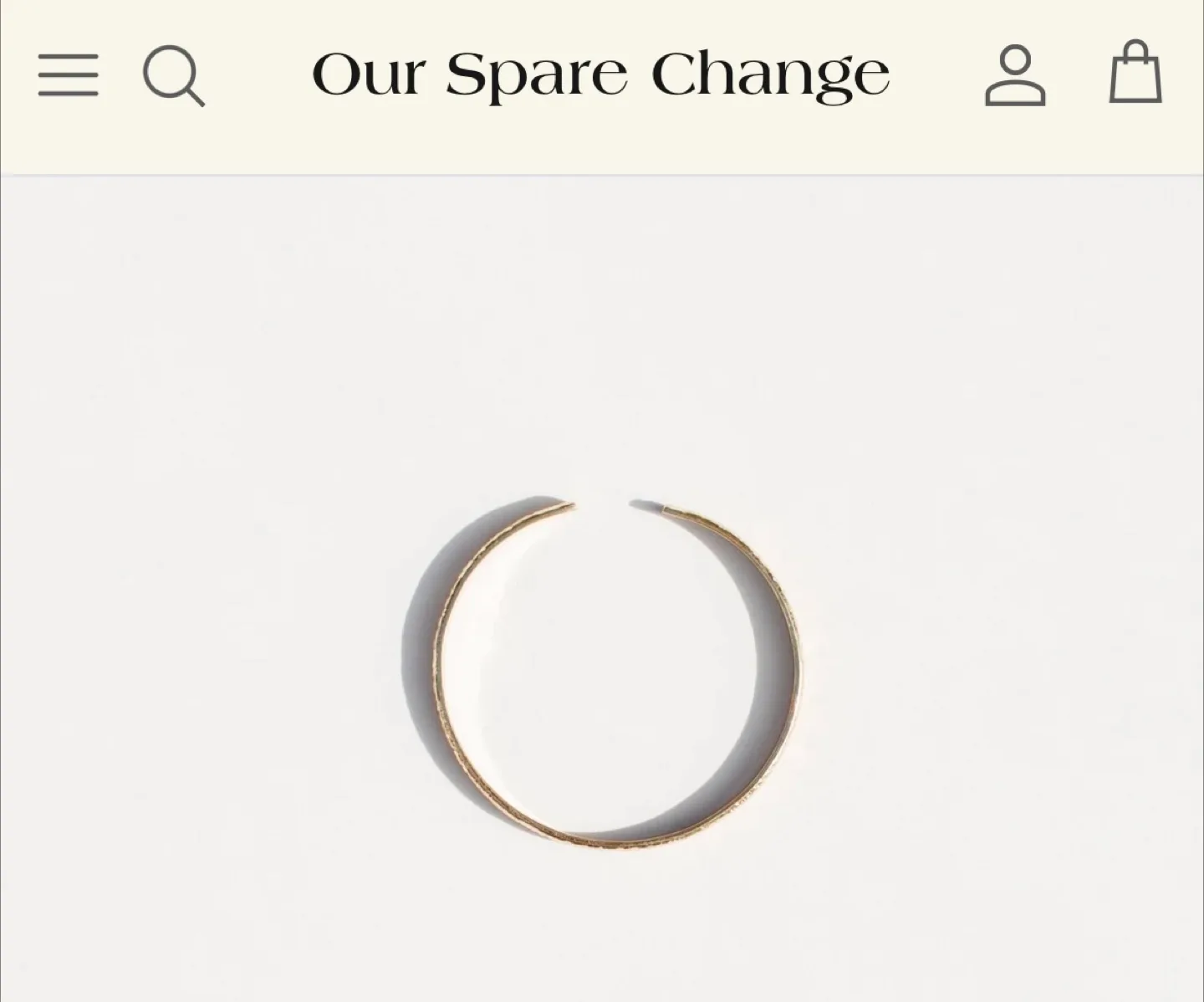 ✨✨Our Spare Change Gold Cuff Bracelet image indicator(3)