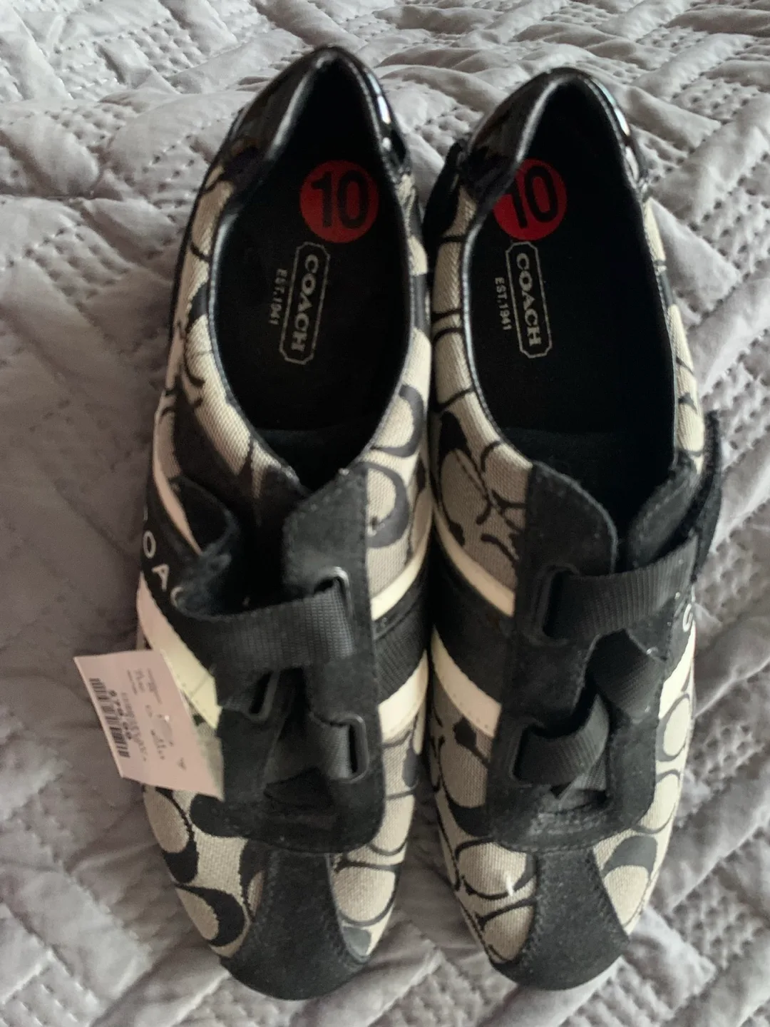 Coach Women's Signature Canvas Sneakers image indicator(2)