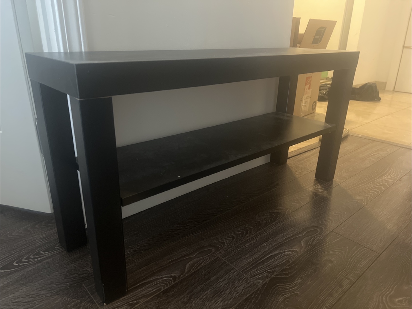 Black IKEA shoe rack - photo 2