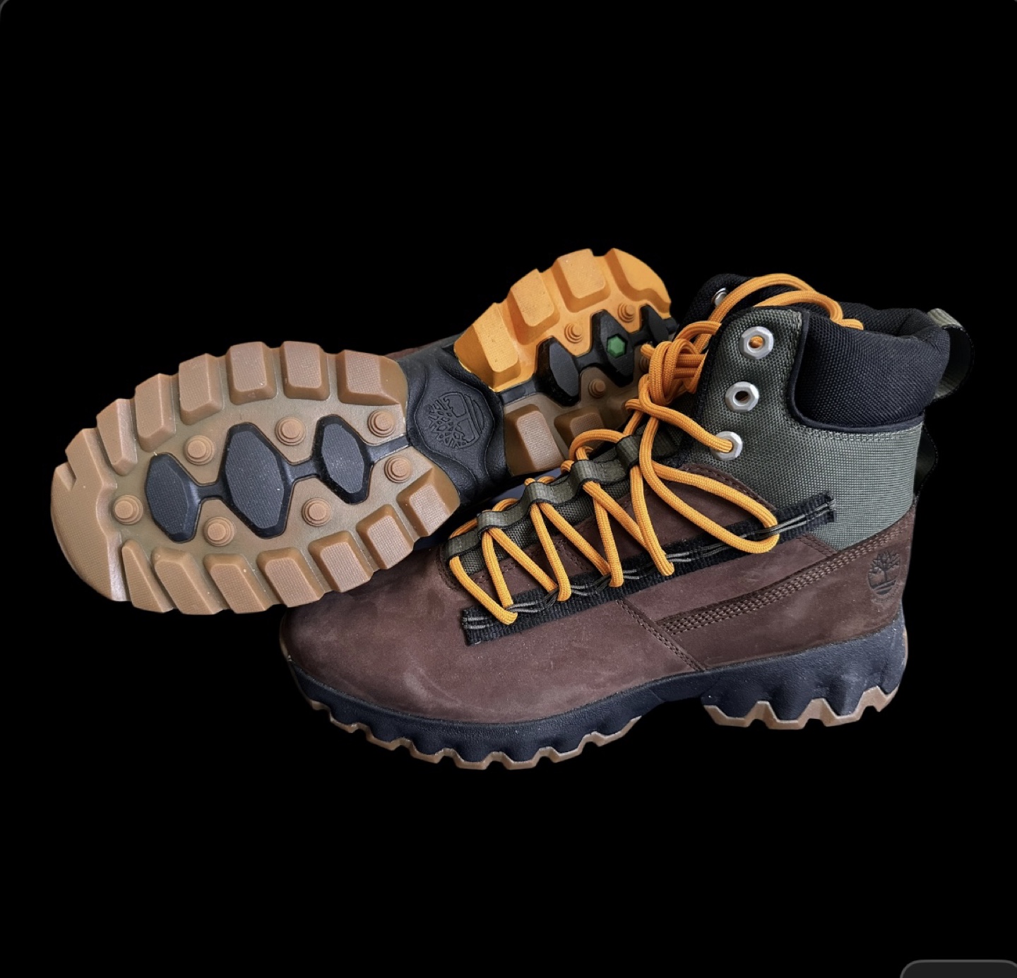 Men's Timberland Brown Hiking Boots Size 10 - photo 2