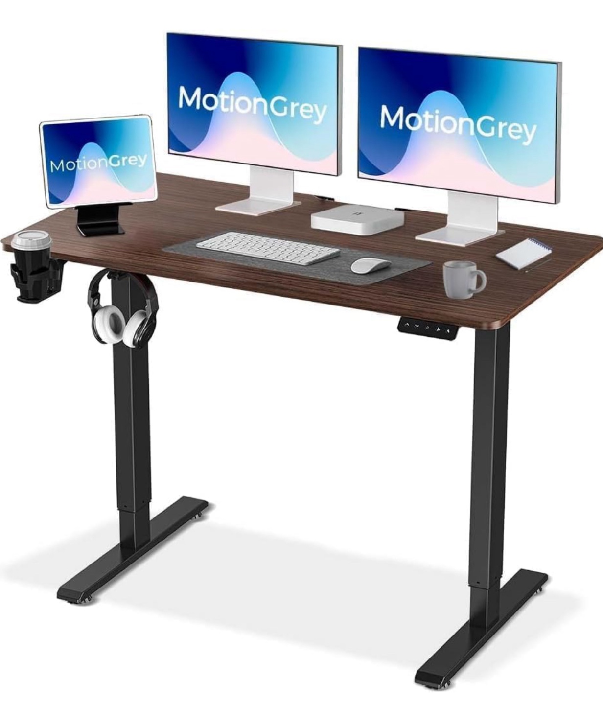 MotionGrey - Electric Motor Height Adjustable Standing Desk - photo 2