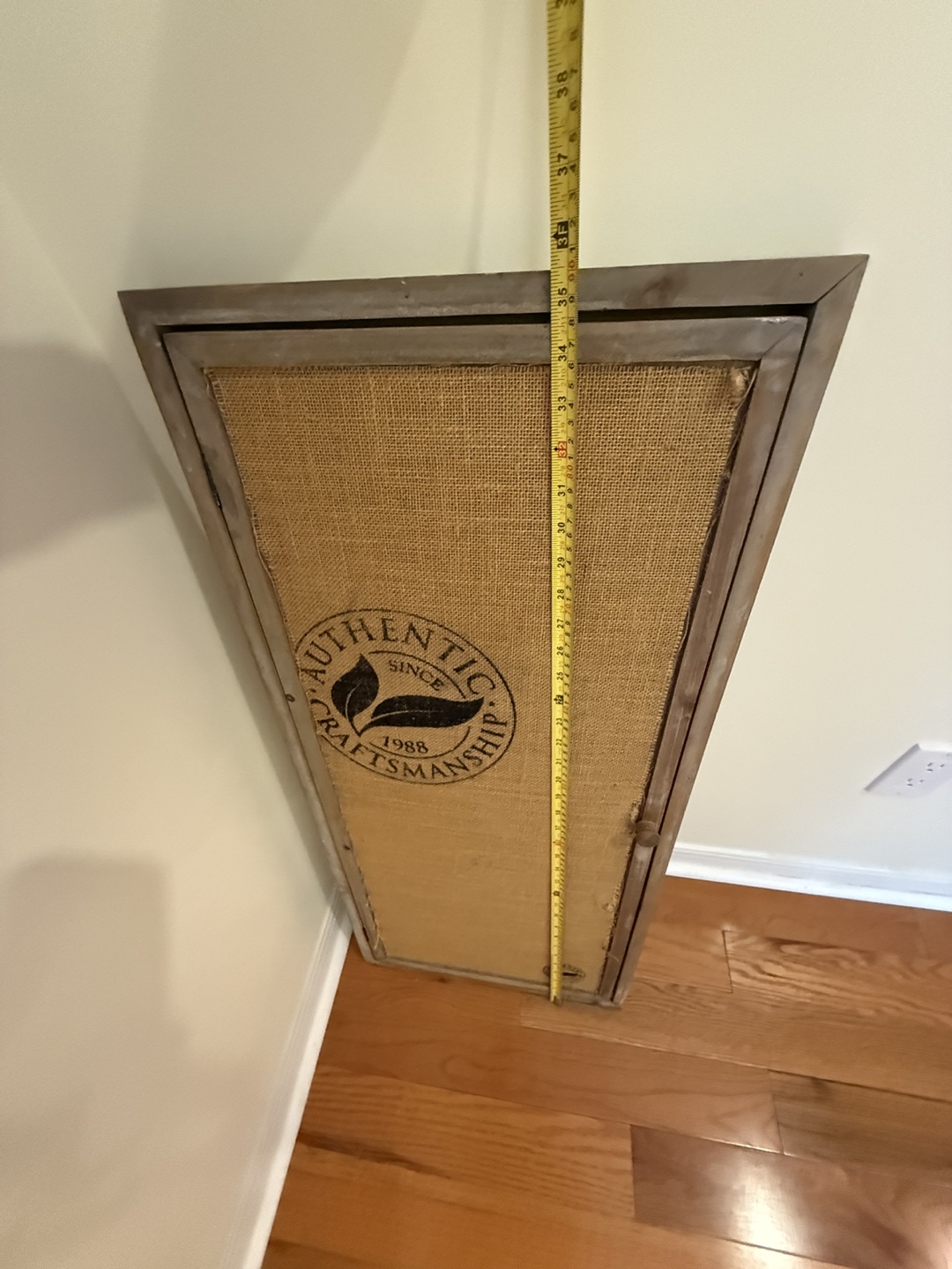 35.5”Shutter Rustic Wall Mirror - photo 4