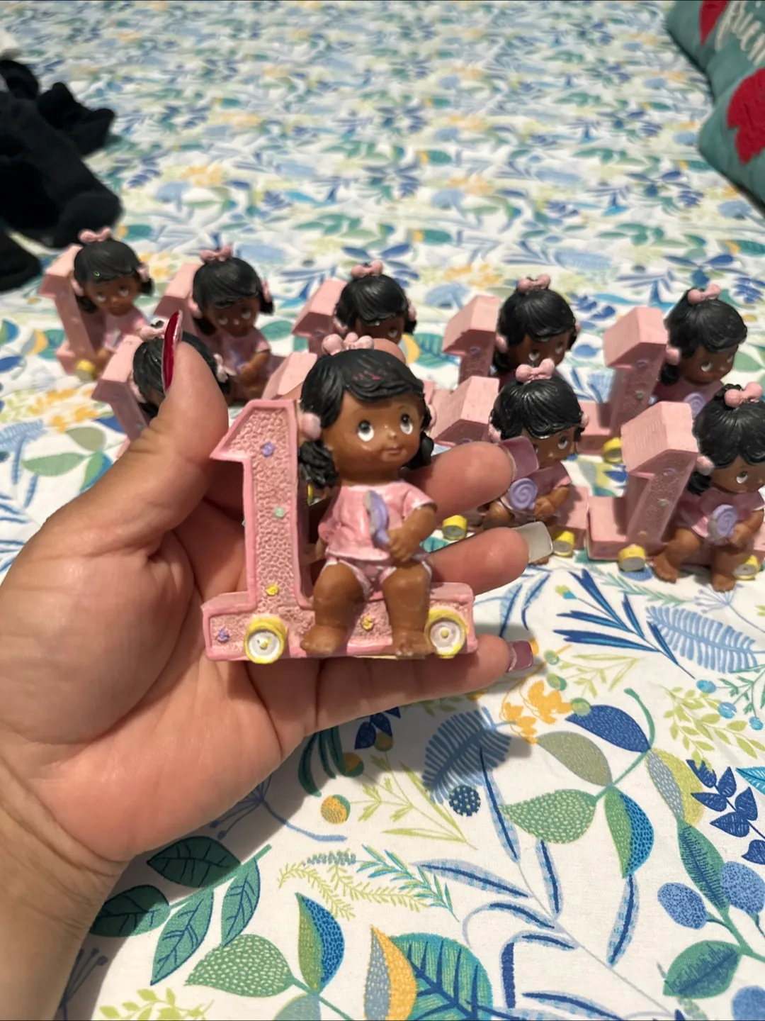 10 pieces girl #1 for baby shower image indicator(2)