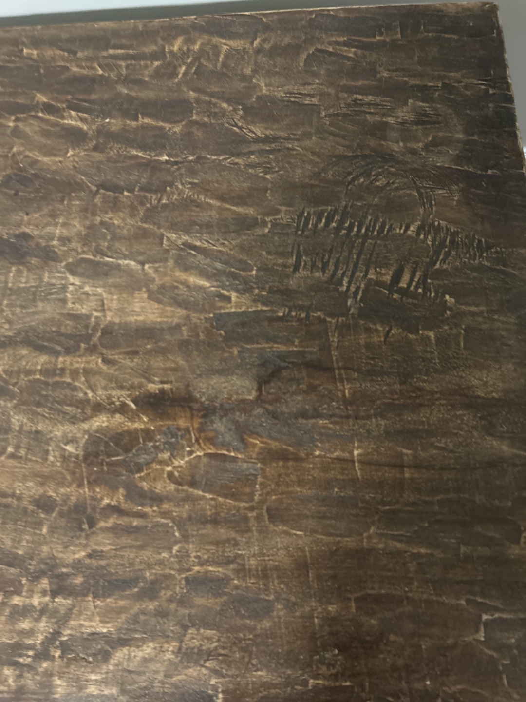 Antique Indonesian primitive coffee table - photo 3