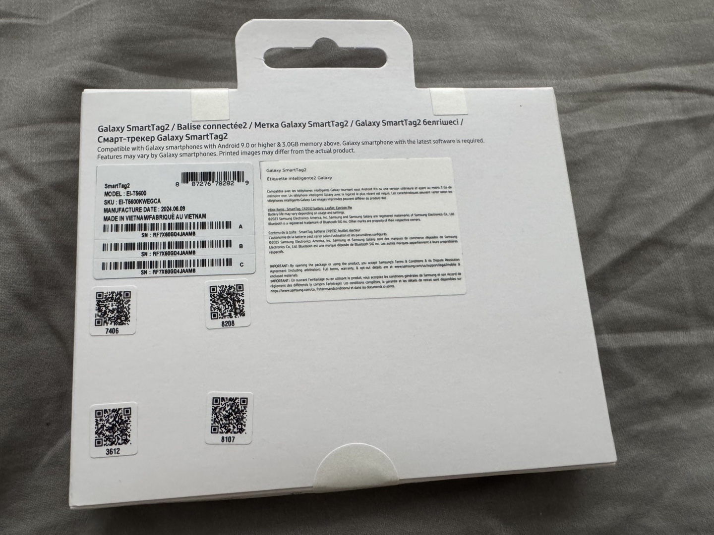 Samsung Galaxy SmartTag2 4-pack - photo 2