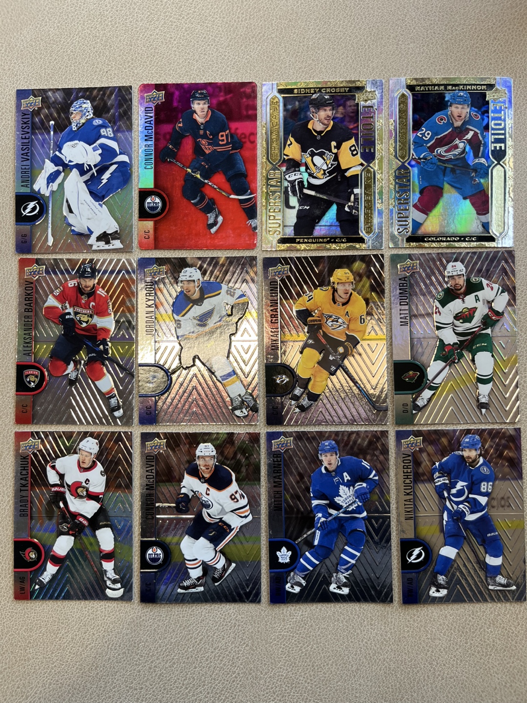 Upper Deck Tim Hortons 1022-2023 Hockey Cards -  Lot of 12