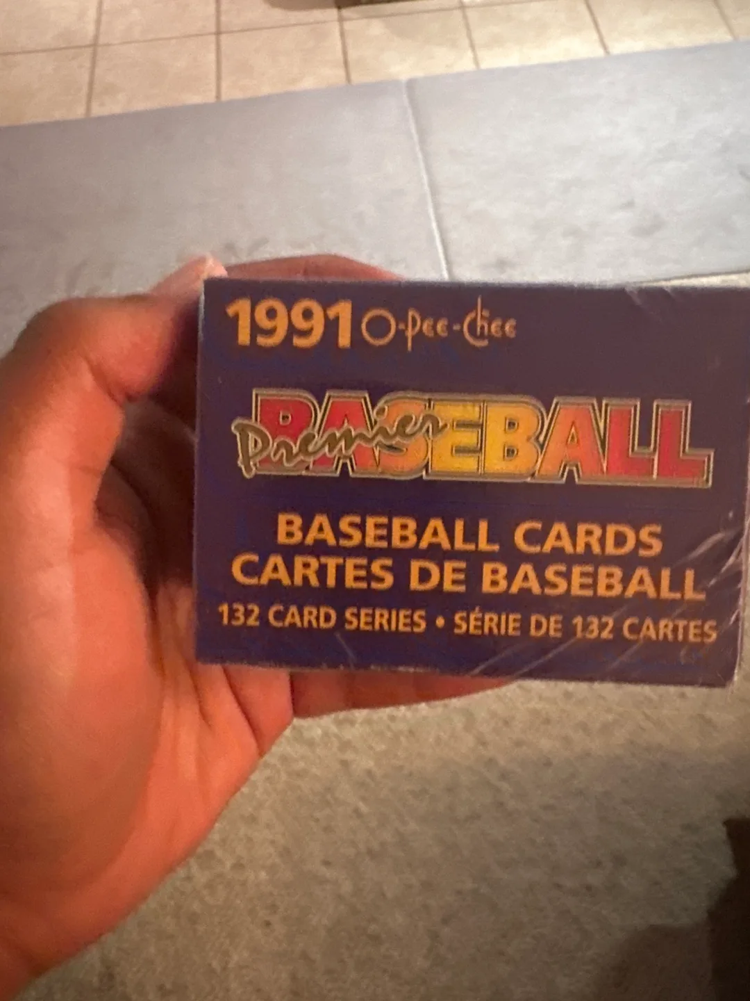 1991 O-Pee-Chee Premier Baseball Cards Box - 132 Cards image indicator(3)