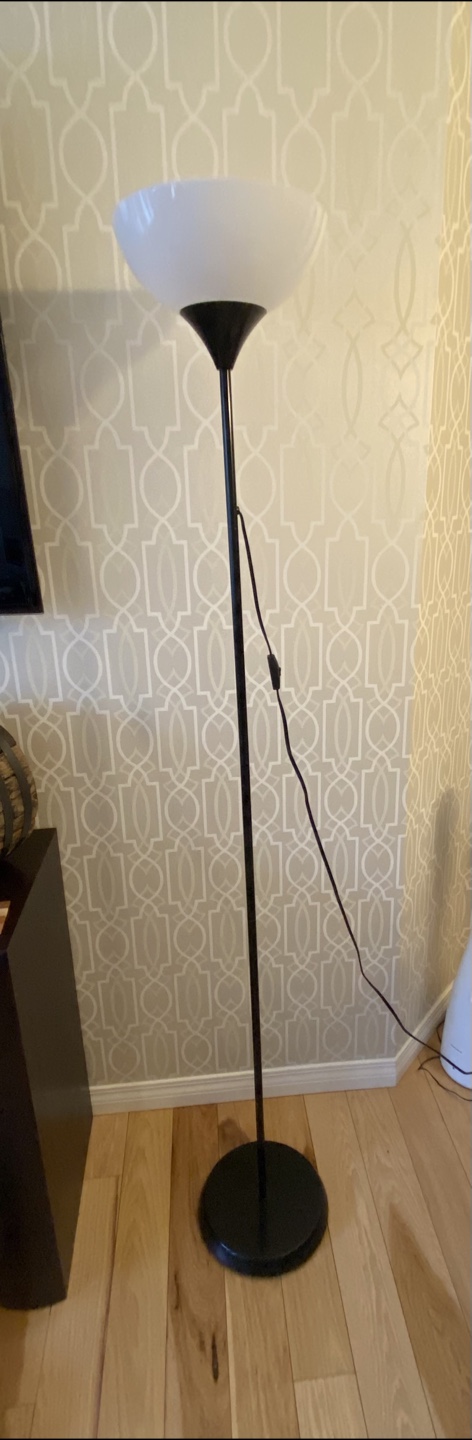 Floor Lamp, 71” black $10 P/U in Erlton - photo 2