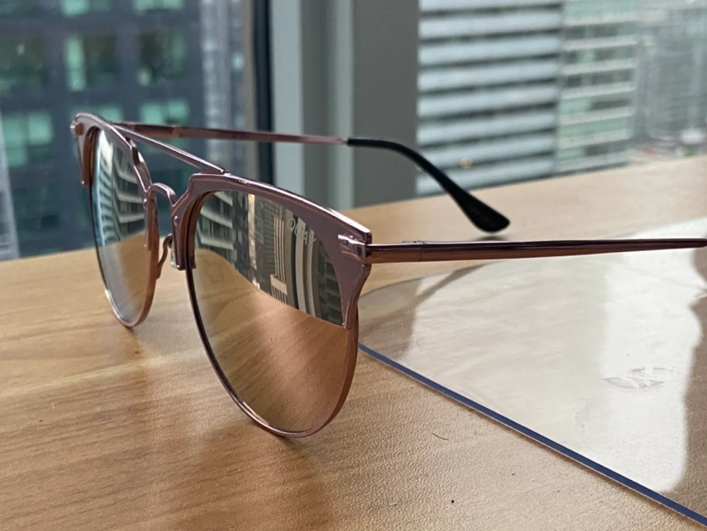 QUAY australia  X Chrisspy  Mirrored Sunglasses image indicator(3)