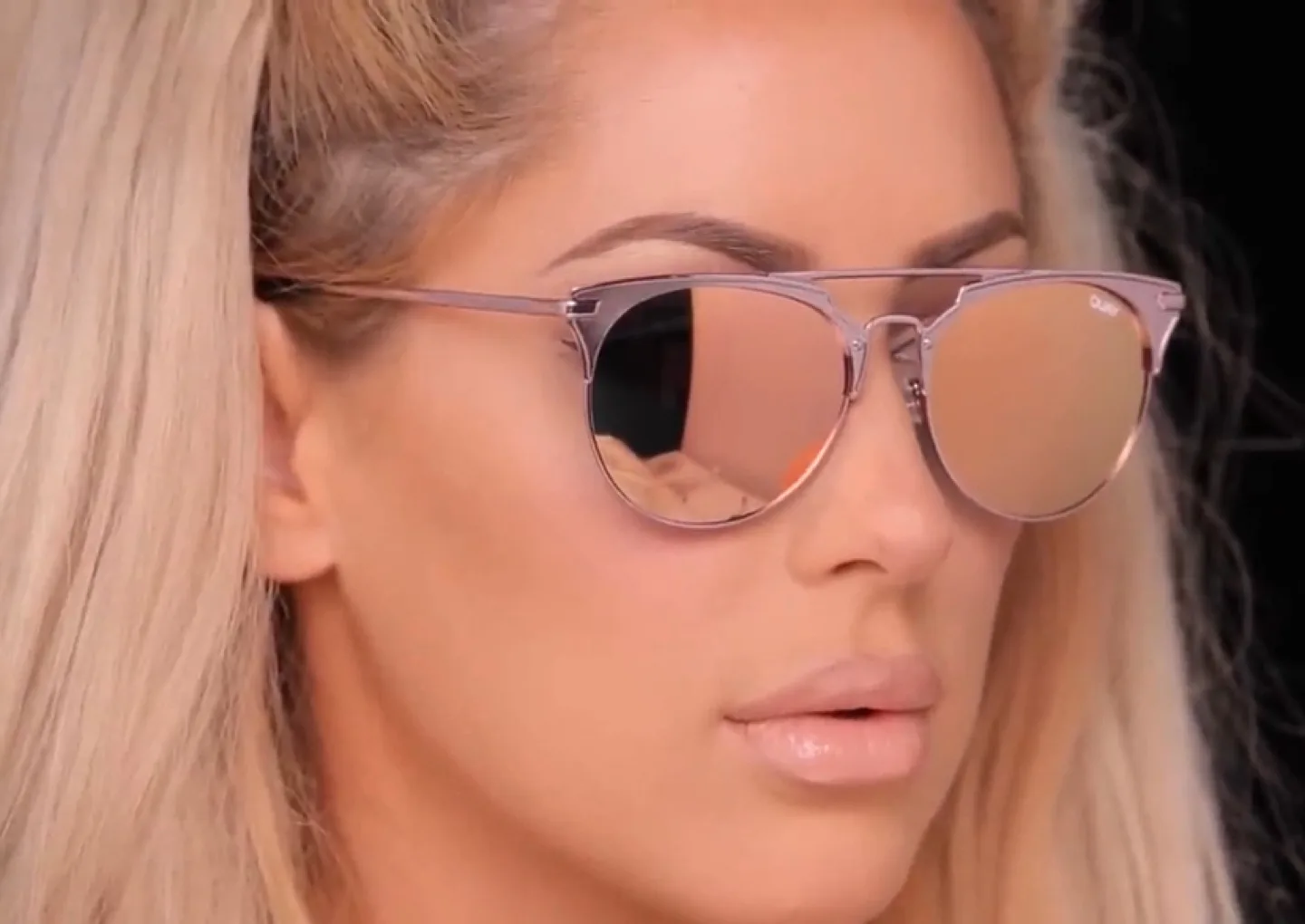 QUAY australia  X Chrisspy  Mirrored Sunglasses thumbnail