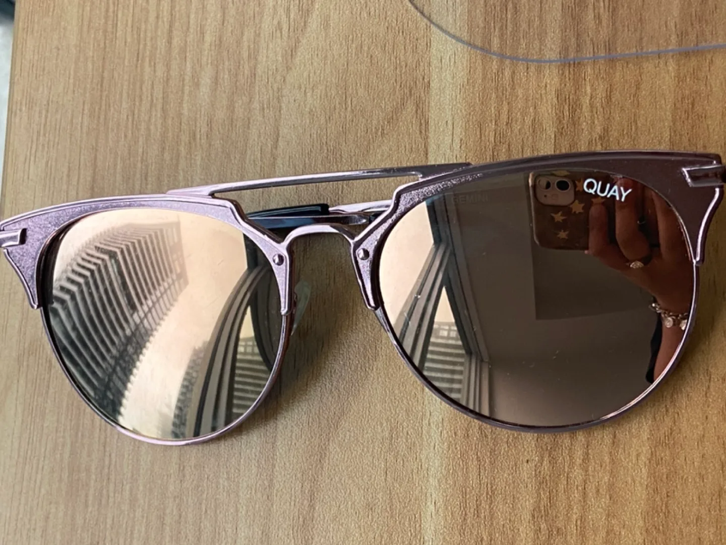 QUAY australia  X Chrisspy  Mirrored Sunglasses image indicator(5)
