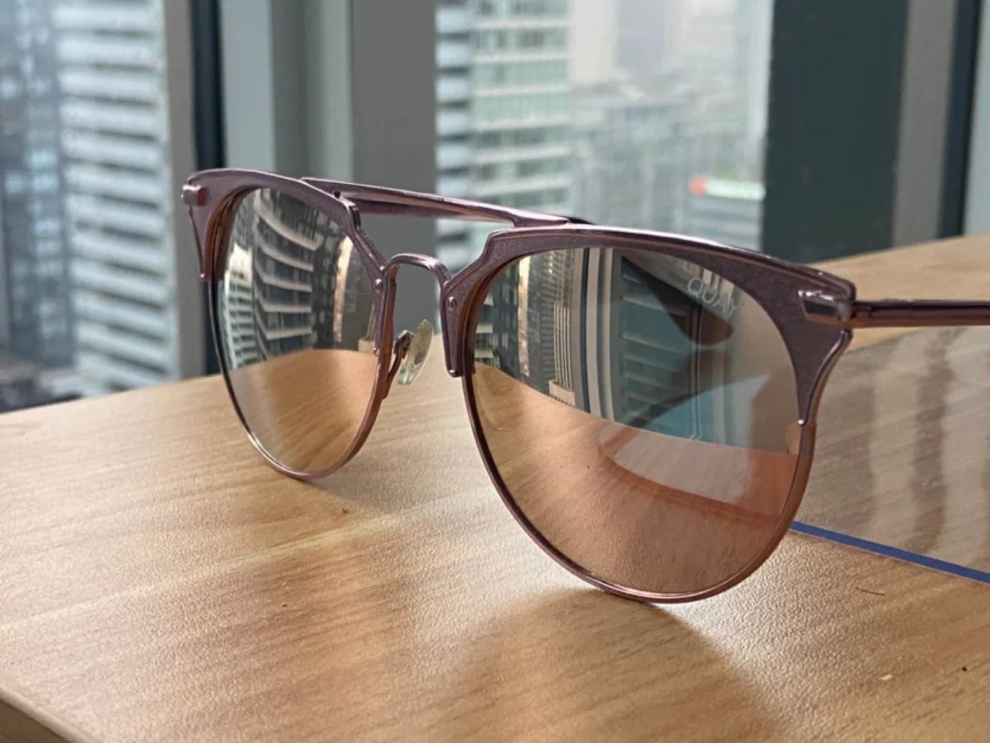 QUAY australia  X Chrisspy  Mirrored Sunglasses image indicator(2)