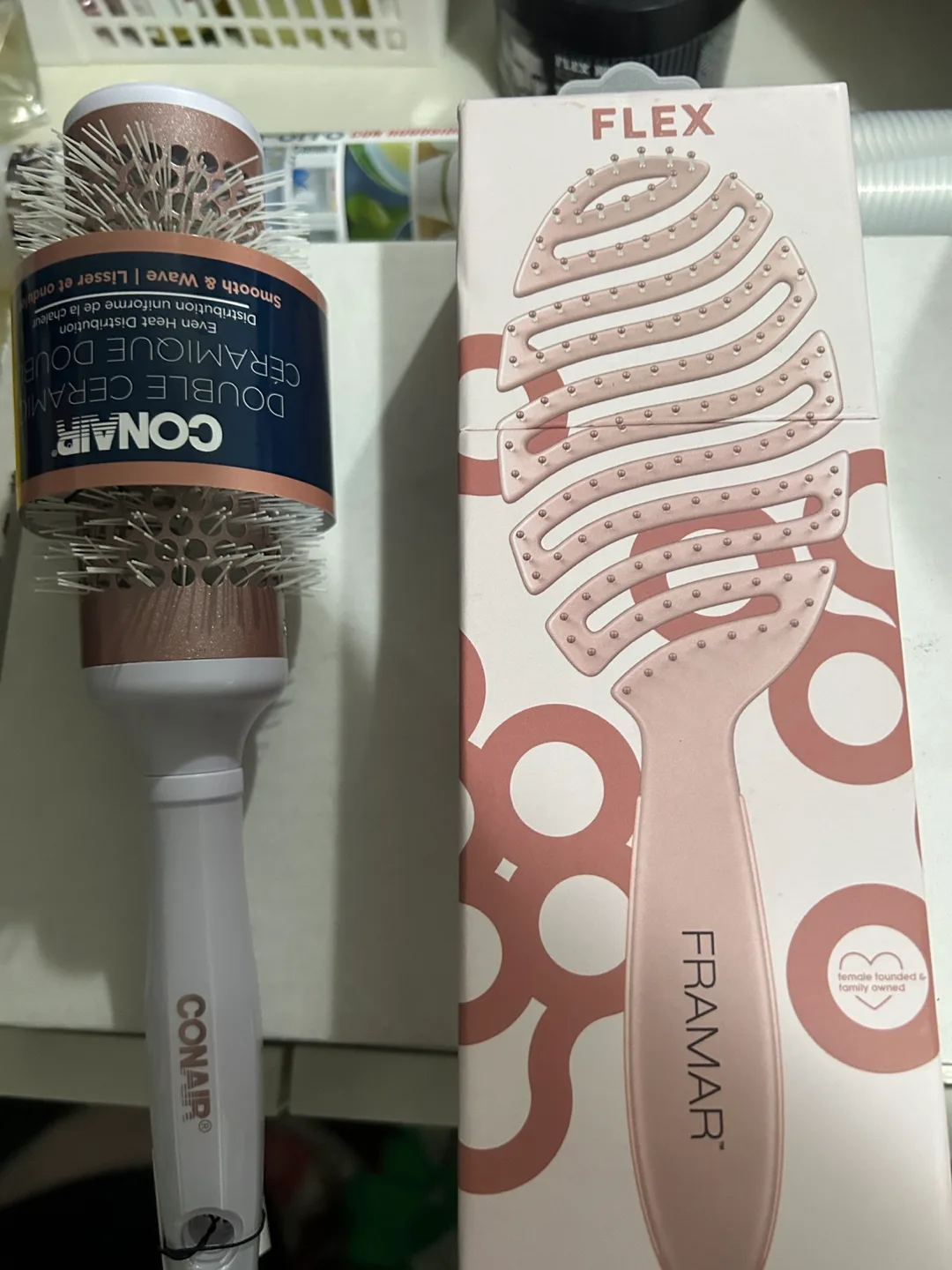 Conair and framer hair products