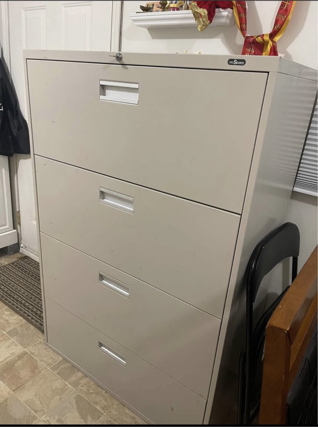 Four-Drawer Metal Filing Cabinet - photo 3