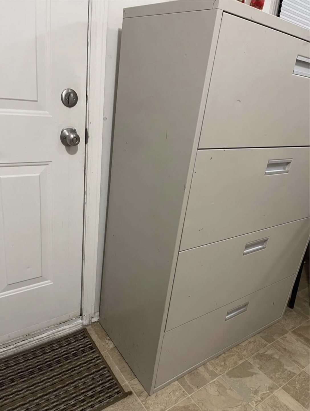 Four-Drawer Metal Filing Cabinet - photo 2