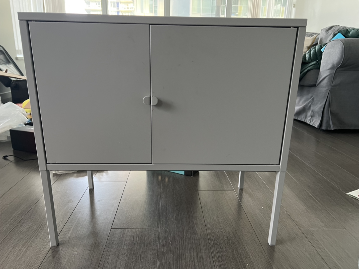 IKEA LIXHULT Metal Cabinet - Grey