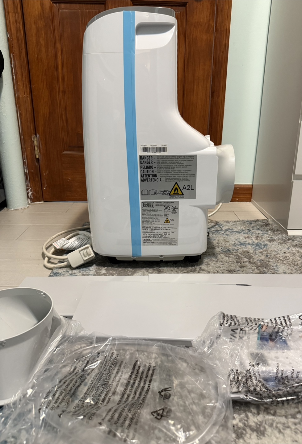 Black+Decker 8000 BTU Portable Air Conditioner - photo 3