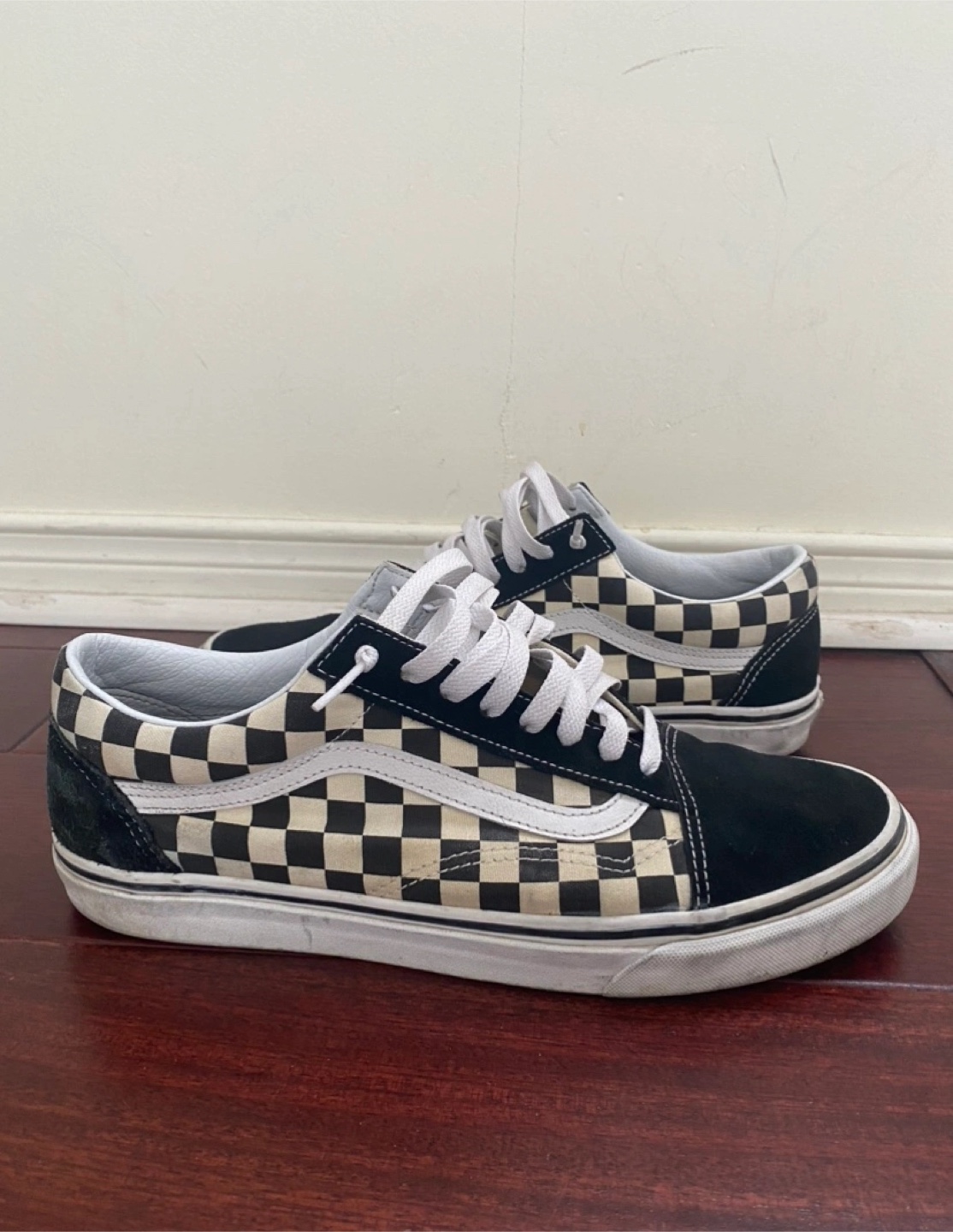 Vans Old Skool Checkerboard Sneakers