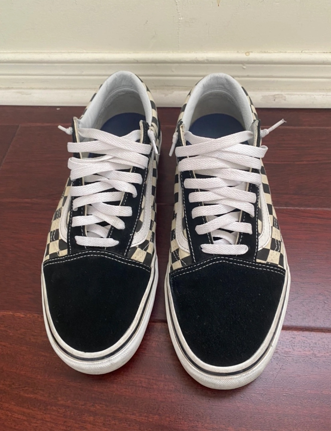 Vans Old Skool Checkerboard Sneakers - photo 3