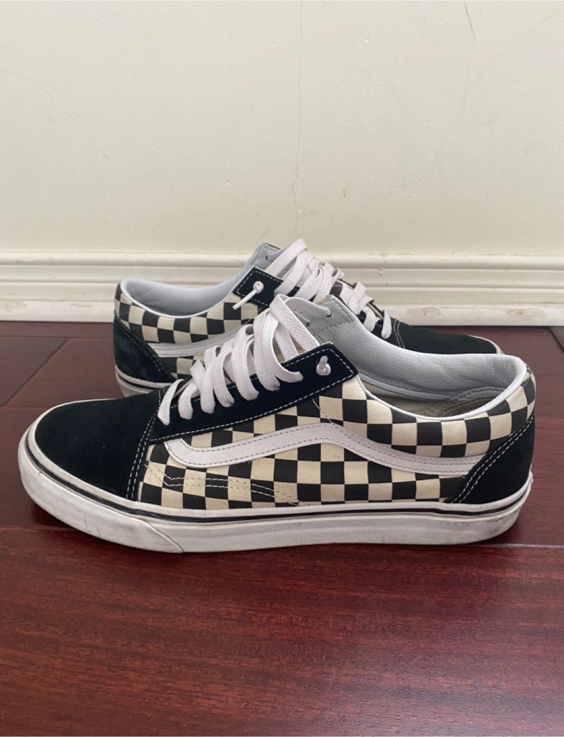 Vans Old Skool Checkerboard Sneakers - photo 4