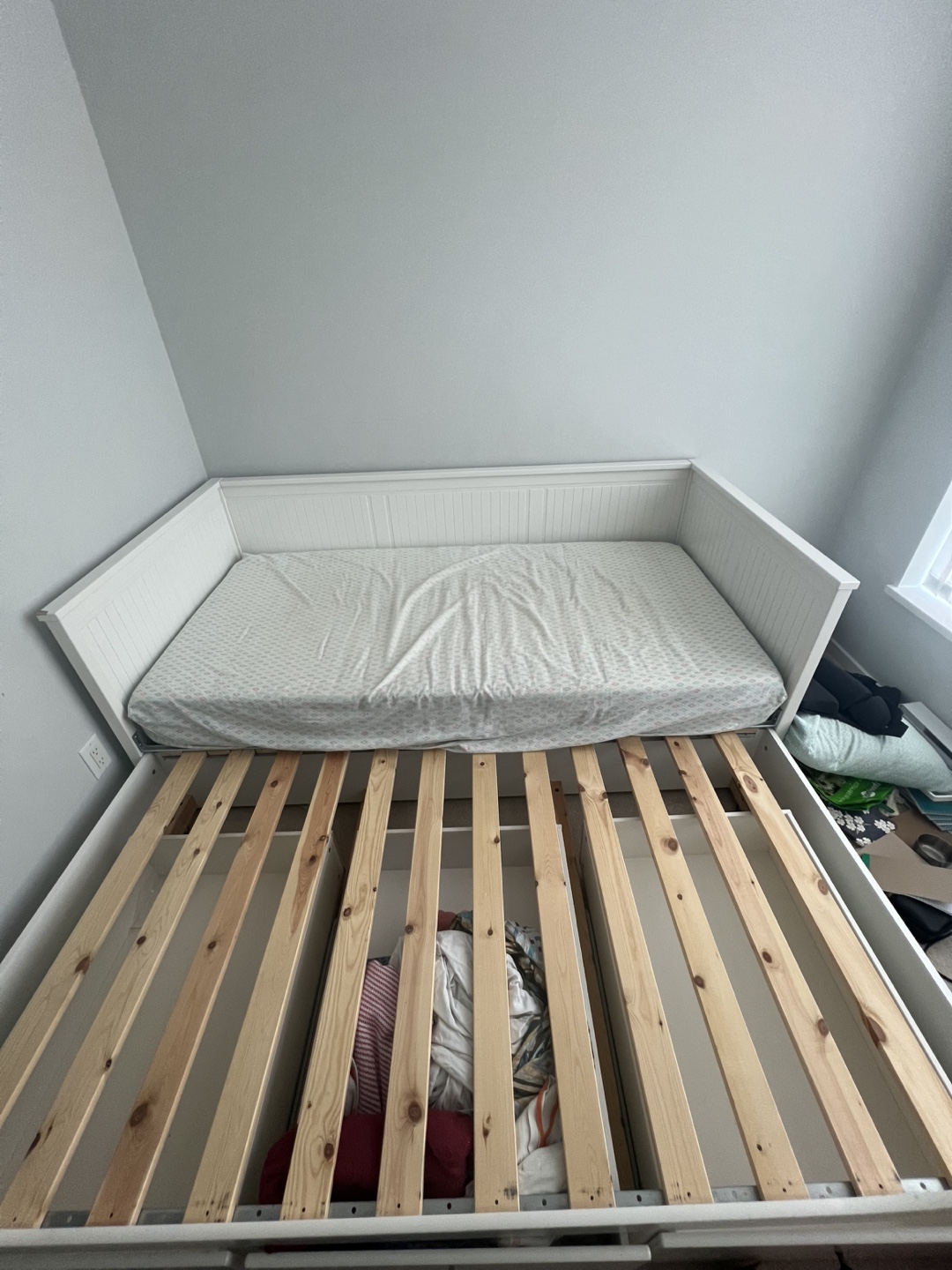 IKEA Hemnes Day Bed with 3 Drawers along with 2 mattresses - photo 2