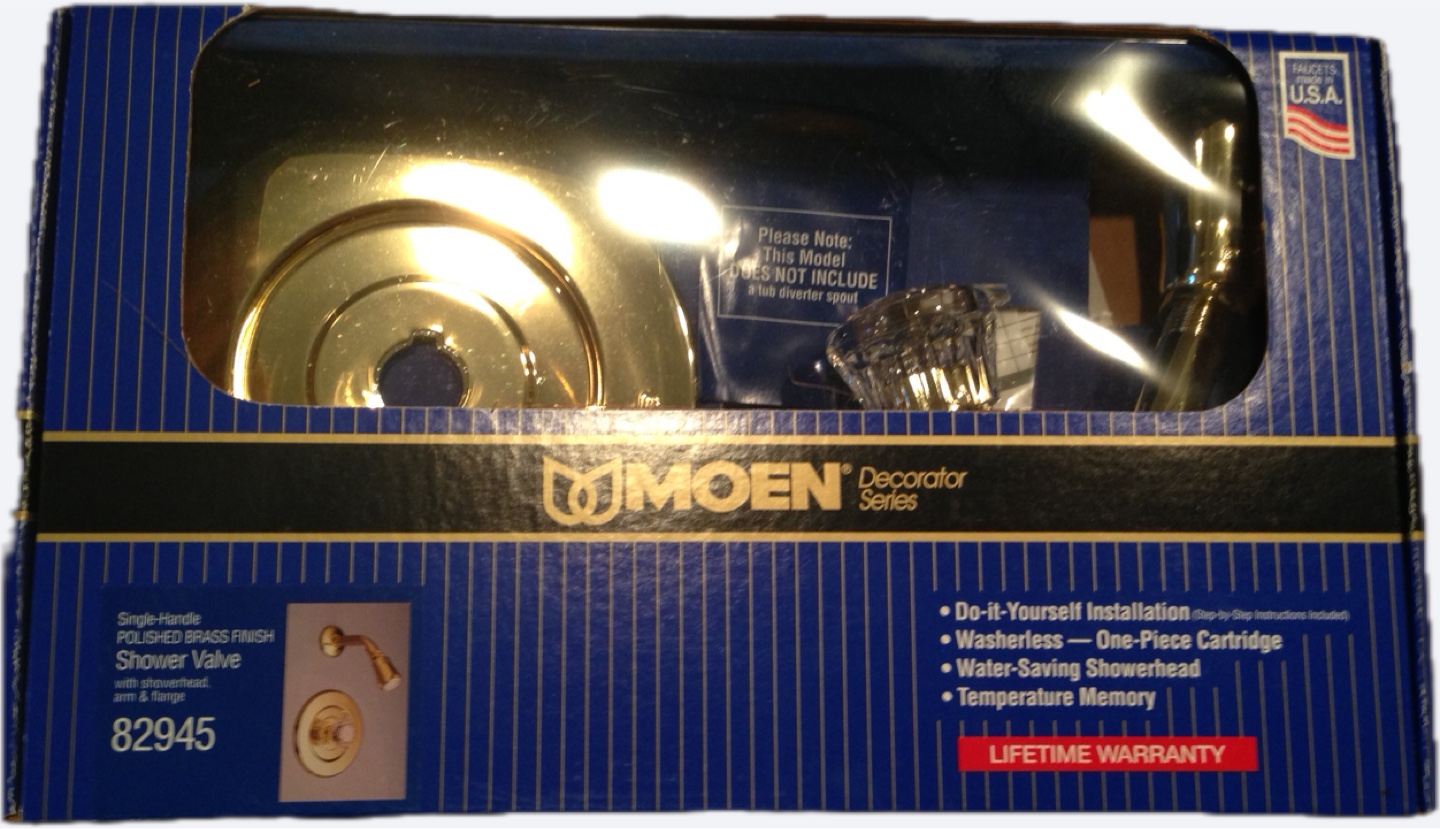 Moen 82945 Polished Brass Shower Valve