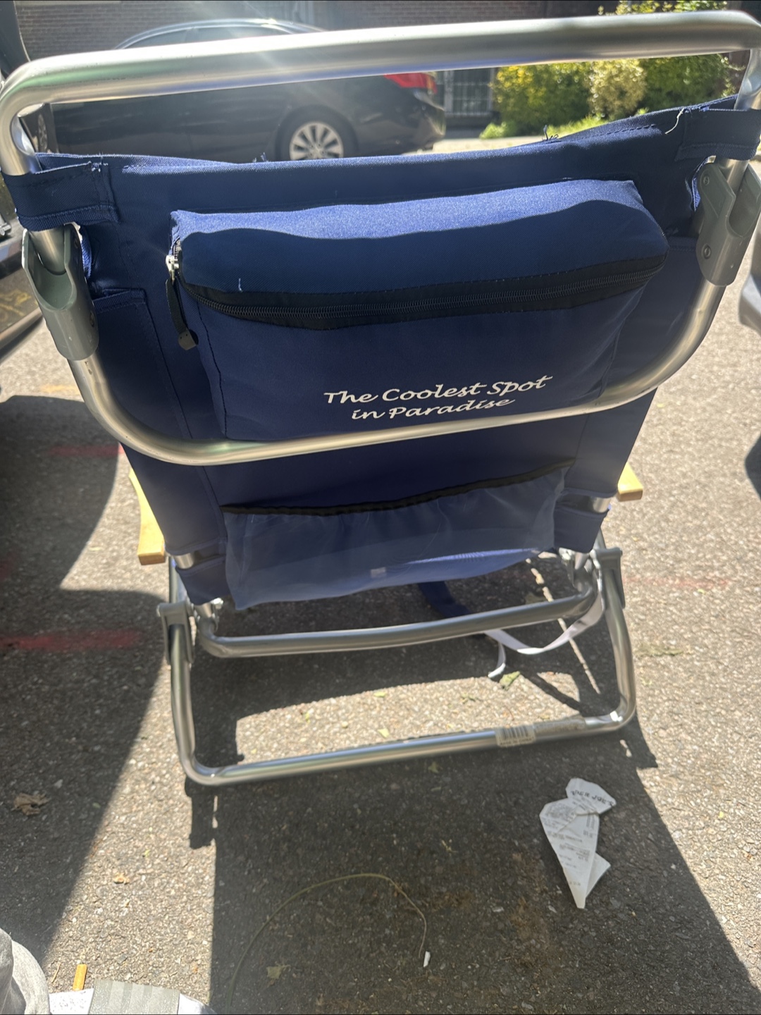 Tommy Bahama Folding Beach Chair - Navy Blue - photo 4