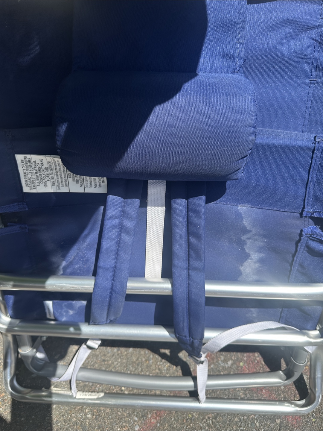 Tommy Bahama Folding Beach Chair - Navy Blue - photo 3